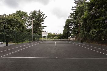 Lighted Tennis Court at Brittany Apartments, Baltimore